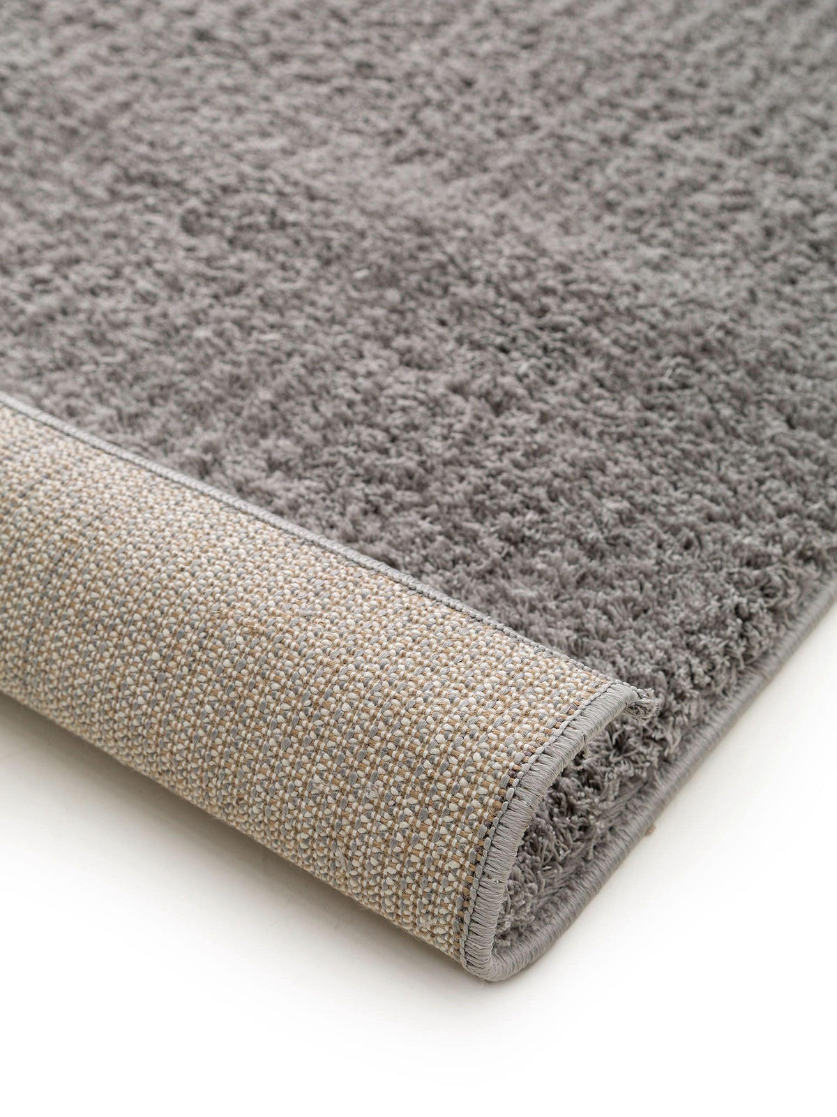 LÄUFER Soda Grau 80x240 cm - Grau, Textil (80/240cm) - benuta Nest