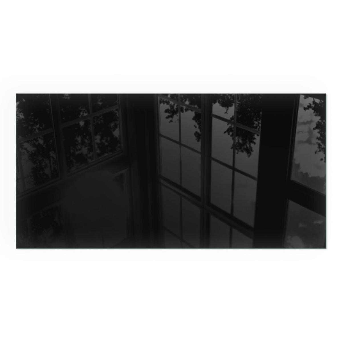 GLASPLATTE für Kamin 120x60 cm - Schwarz, Glas (120/60/0.4cm) - TULUP