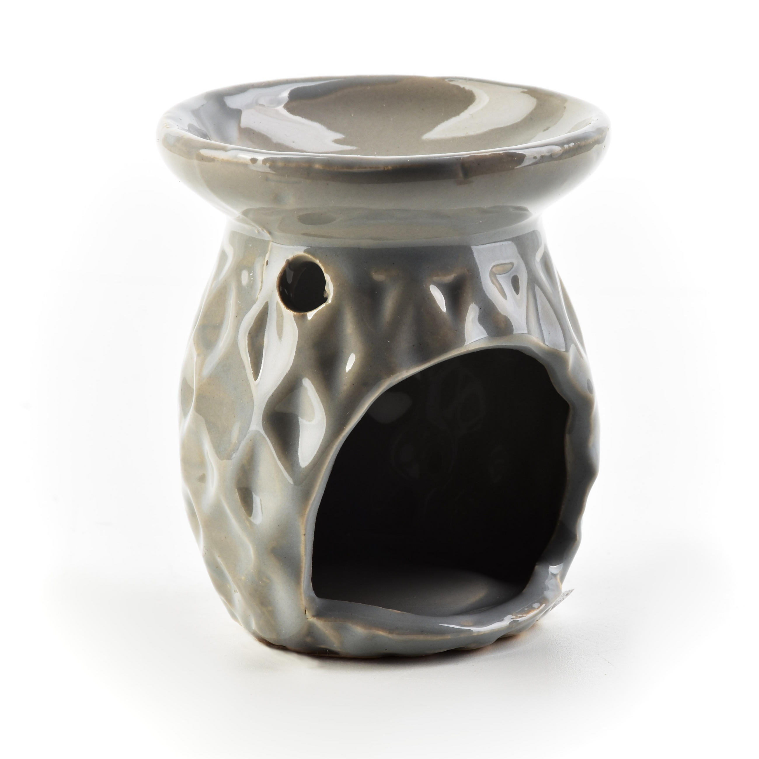 DUFTLAMPE - Grau, Keramik (8cm) - Mondex