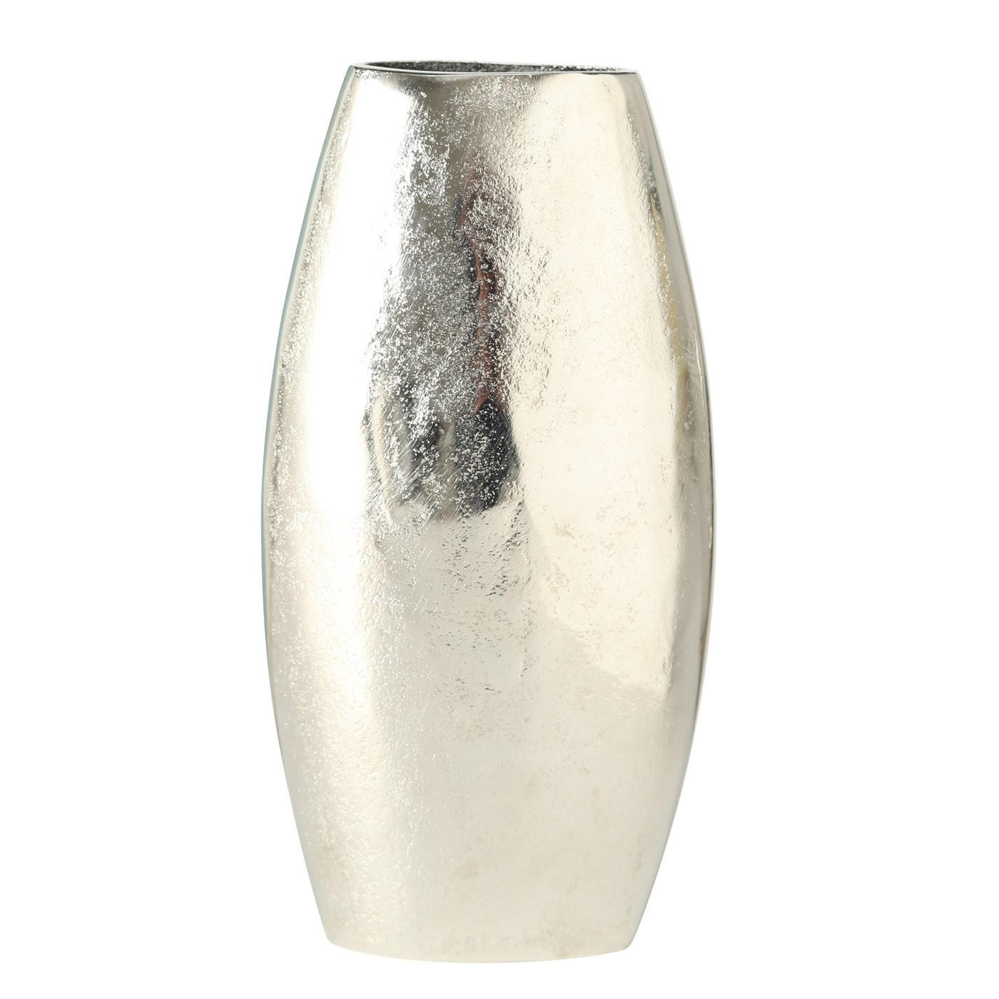 VASE Metall Flaire 22 cm - Silberfarben, Metall (22cm) - Boltze Home