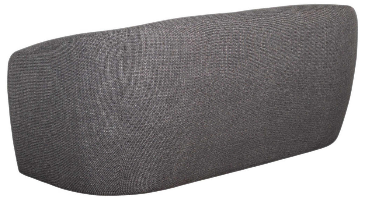 SOFA Loconia 2,5-Sitzer 170/76/89 cm - Beige/Grau, Textil/Metall (170/76/89cm) - Mr. Deko