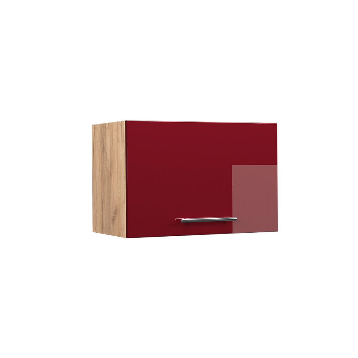 HÄNGESCHRANK Fame-Line Bordeaux Hochglanz 60 cm Flach - Honigeiche/Bordeaux, Holzwerkstoff (60/40/34.1cm) - Vicco