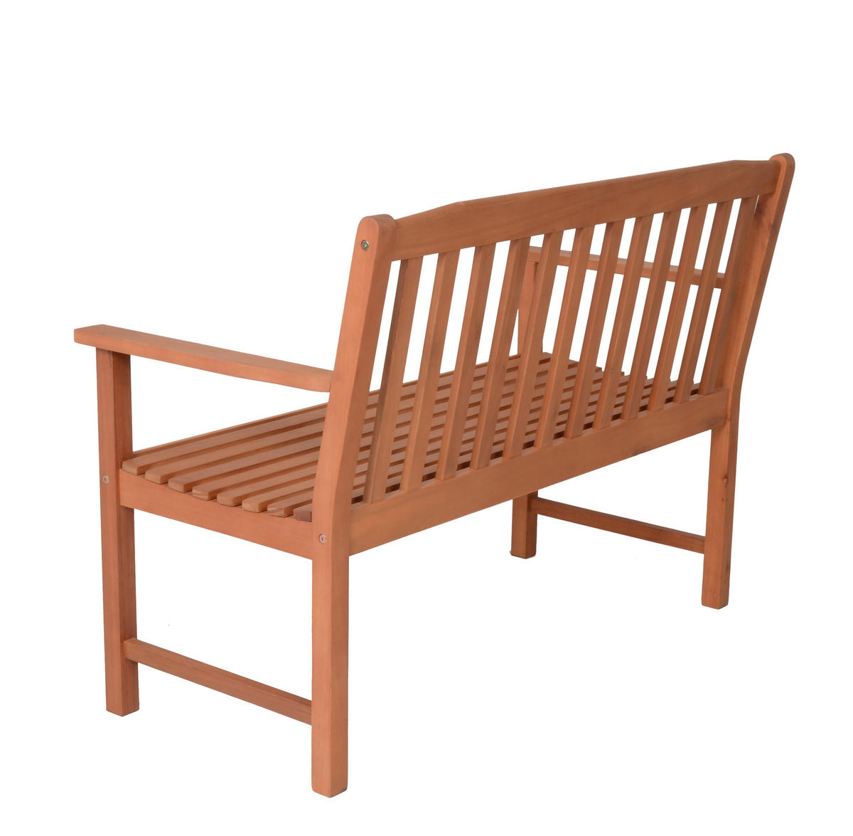 GARTENBANK King 2-Sitzer - Braun, Holz (88/89/120cm) - Sedex