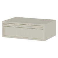 NACHTISCH Evo beige, 50 cm - Beige, Holzwerkstoff (50/17/34cm) - Selsey
