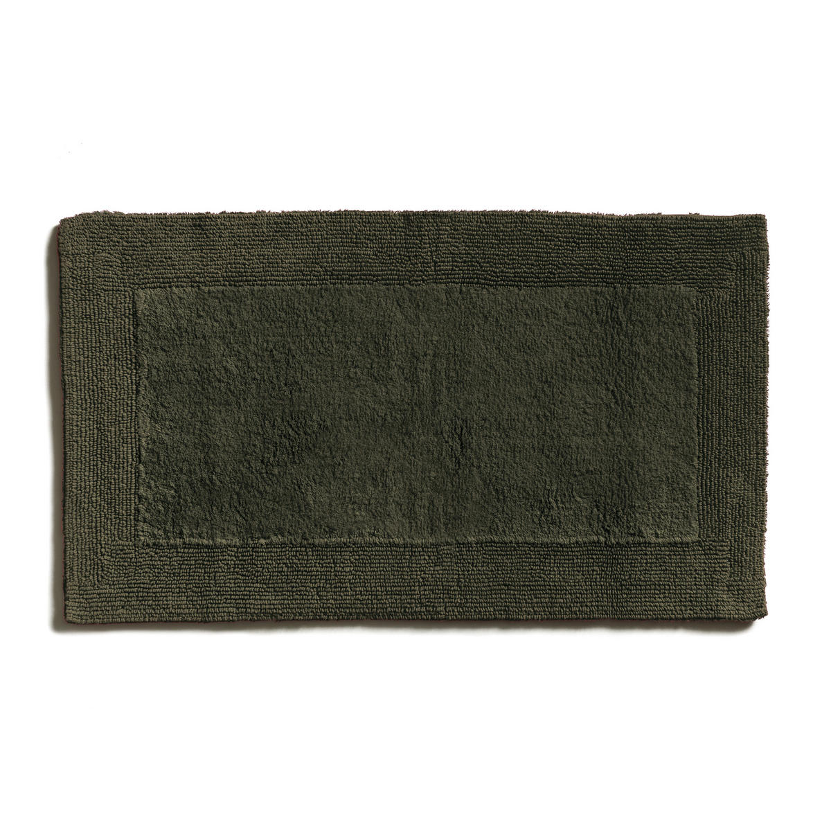 BADEMATTE DOUBLEFACE - Olivgrün, Textil (60/100cm) - MÖVE