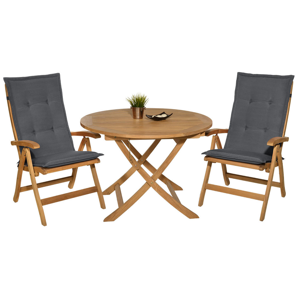 HOCHLEHNERAUFLAGE Loft HL 120/50/6 Graphitgrau 4tlg - Graphitfarben, Textil (50/6/120cm) - Beautissu 