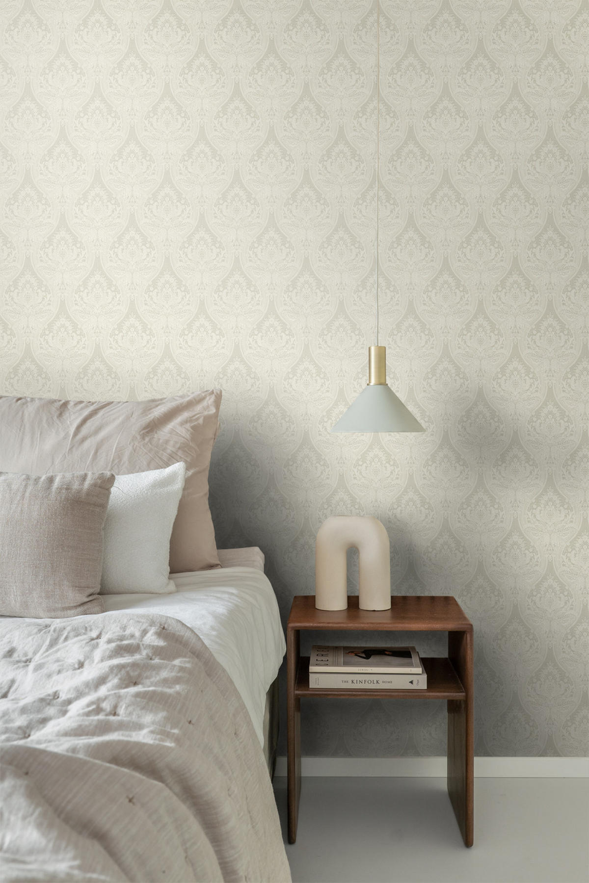 TAPETE Barockmuster 53 cm x 10.05 m - Braun, Papier (53/1000cm) - ESTAhome