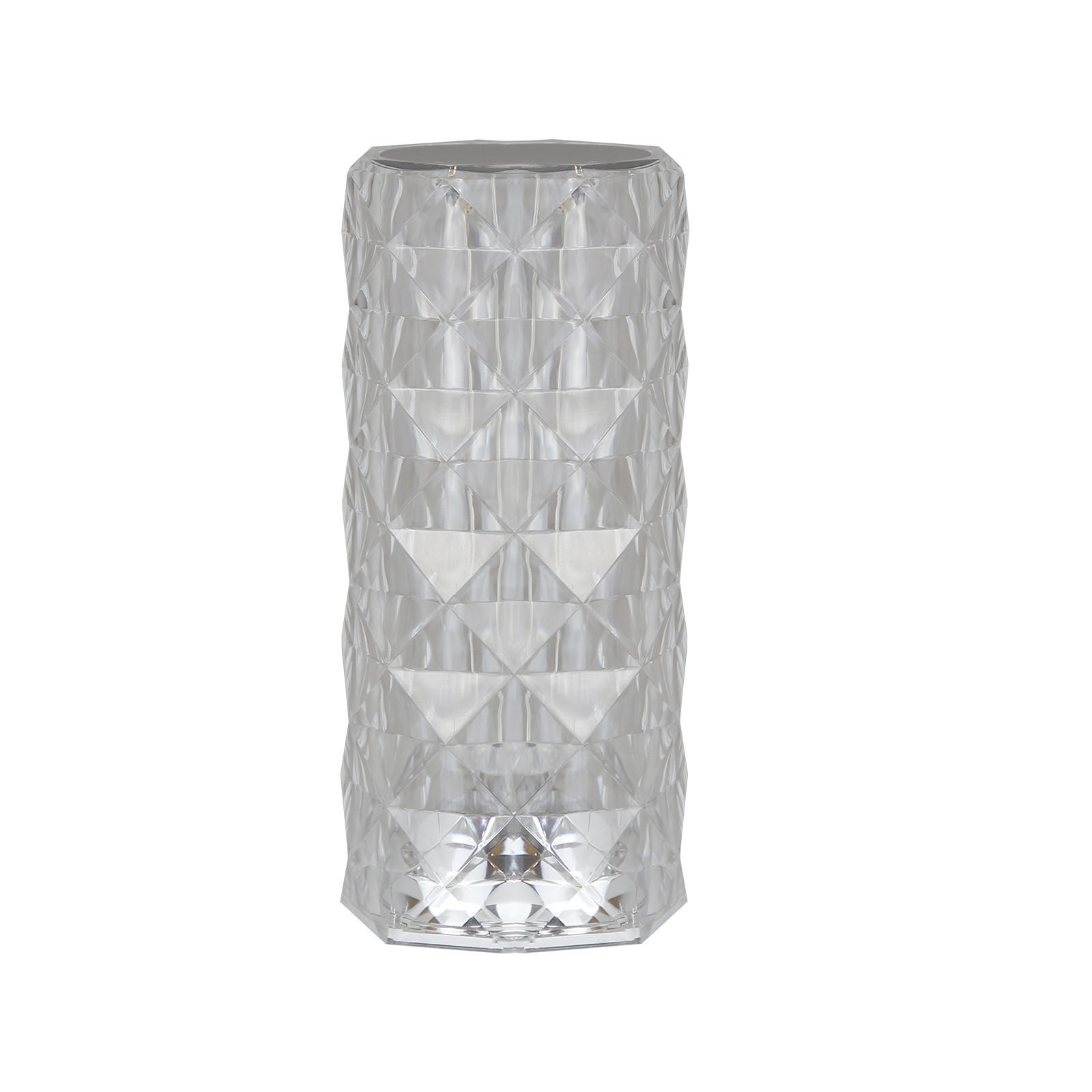 LED-TISCHLEUCHTE Juwel 9/9/21 cm - Transparent, Kunststoff (9/9/21cm) - Nettlife