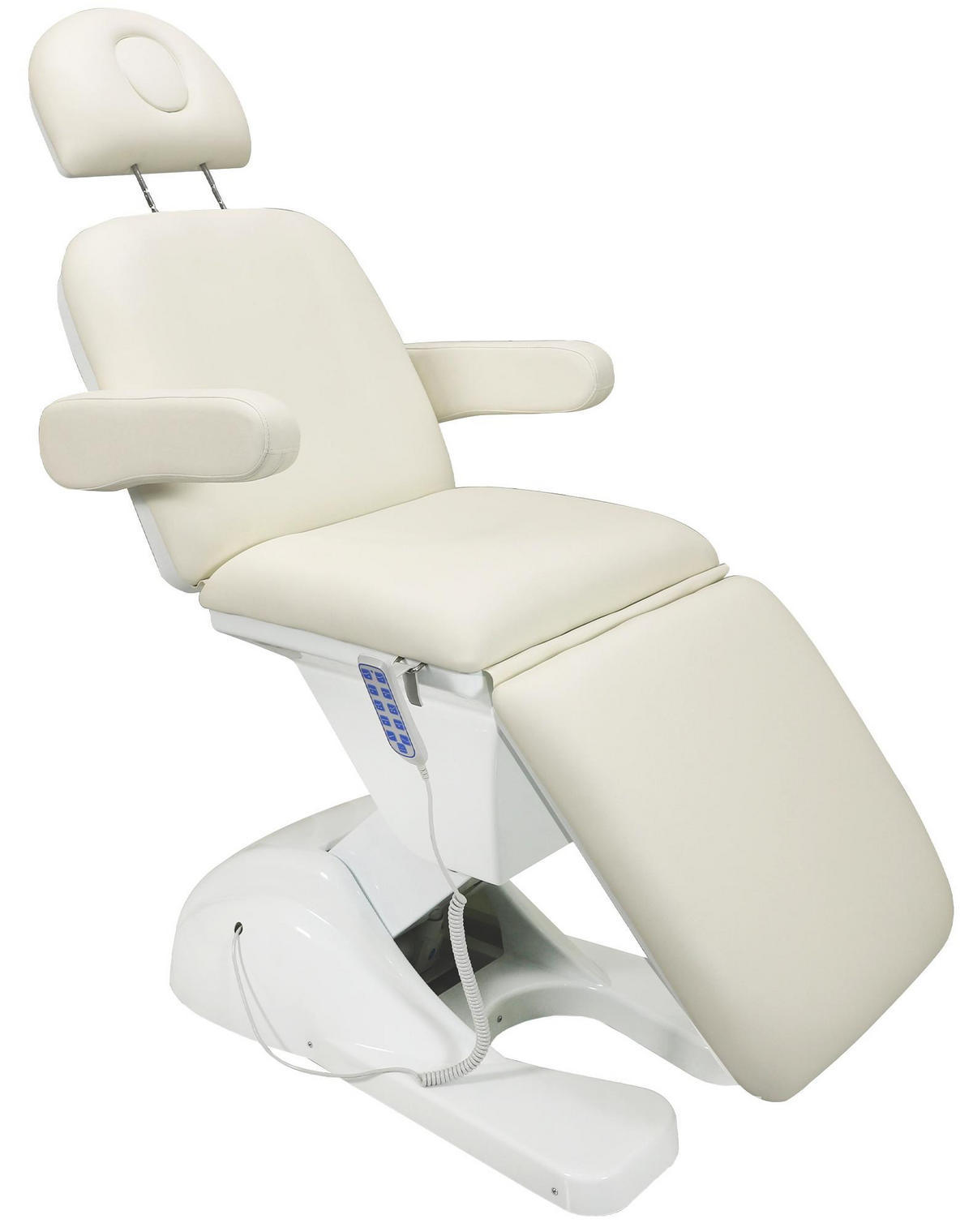 RELAXLIEGE Lederlook Weiß - Weiß, Textil/Metall (66/80/205cm) - CLP