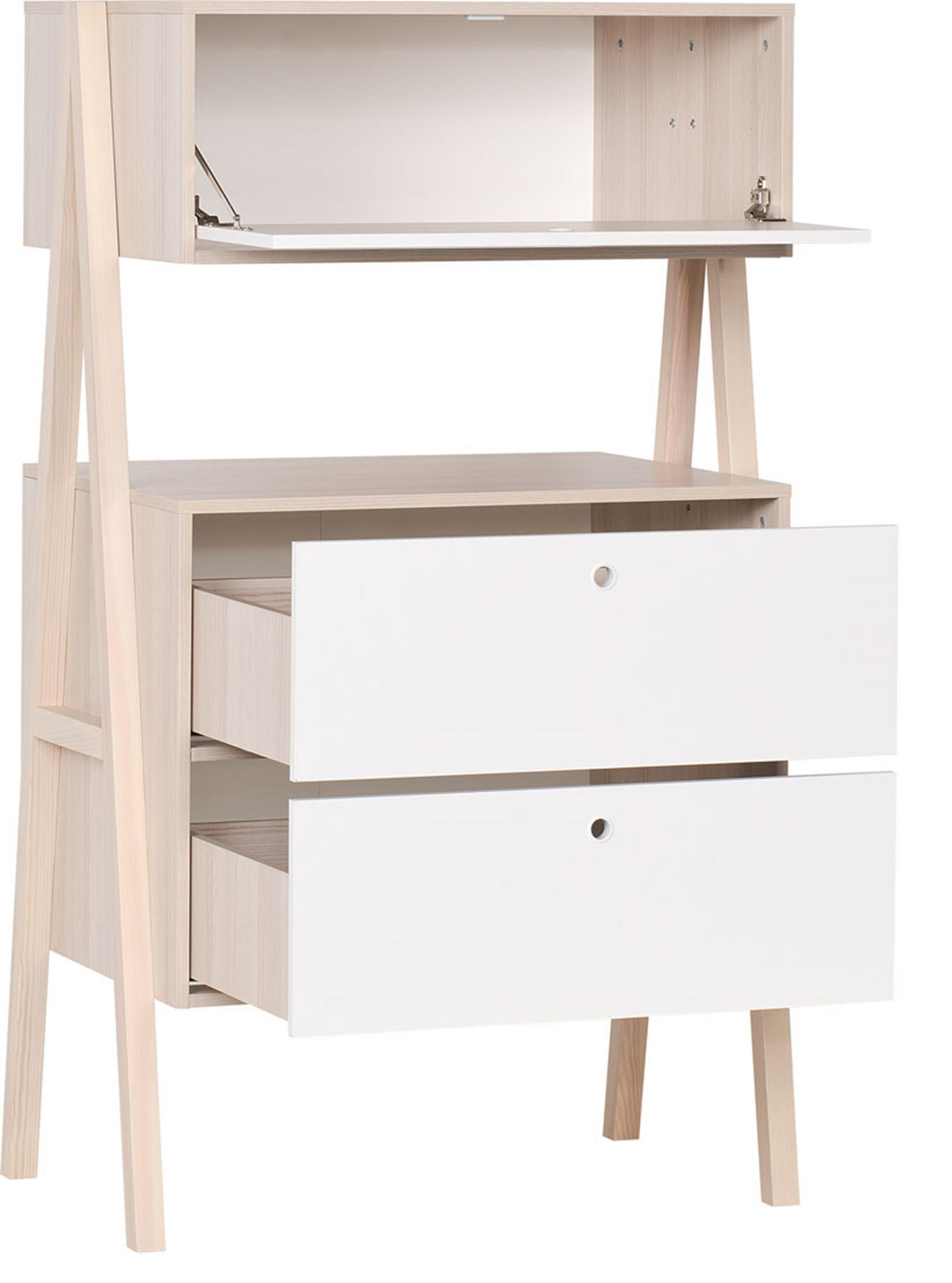 XXXLutz KOMMODE Weiß 88cm × 60cm × 150cm