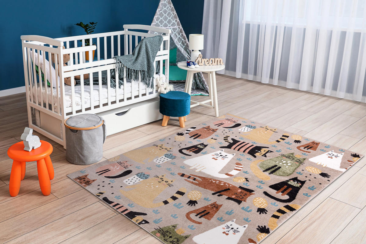 TEPPICH Fun 200/290 cm - Beige, Textil (200/290cm) - rugsX