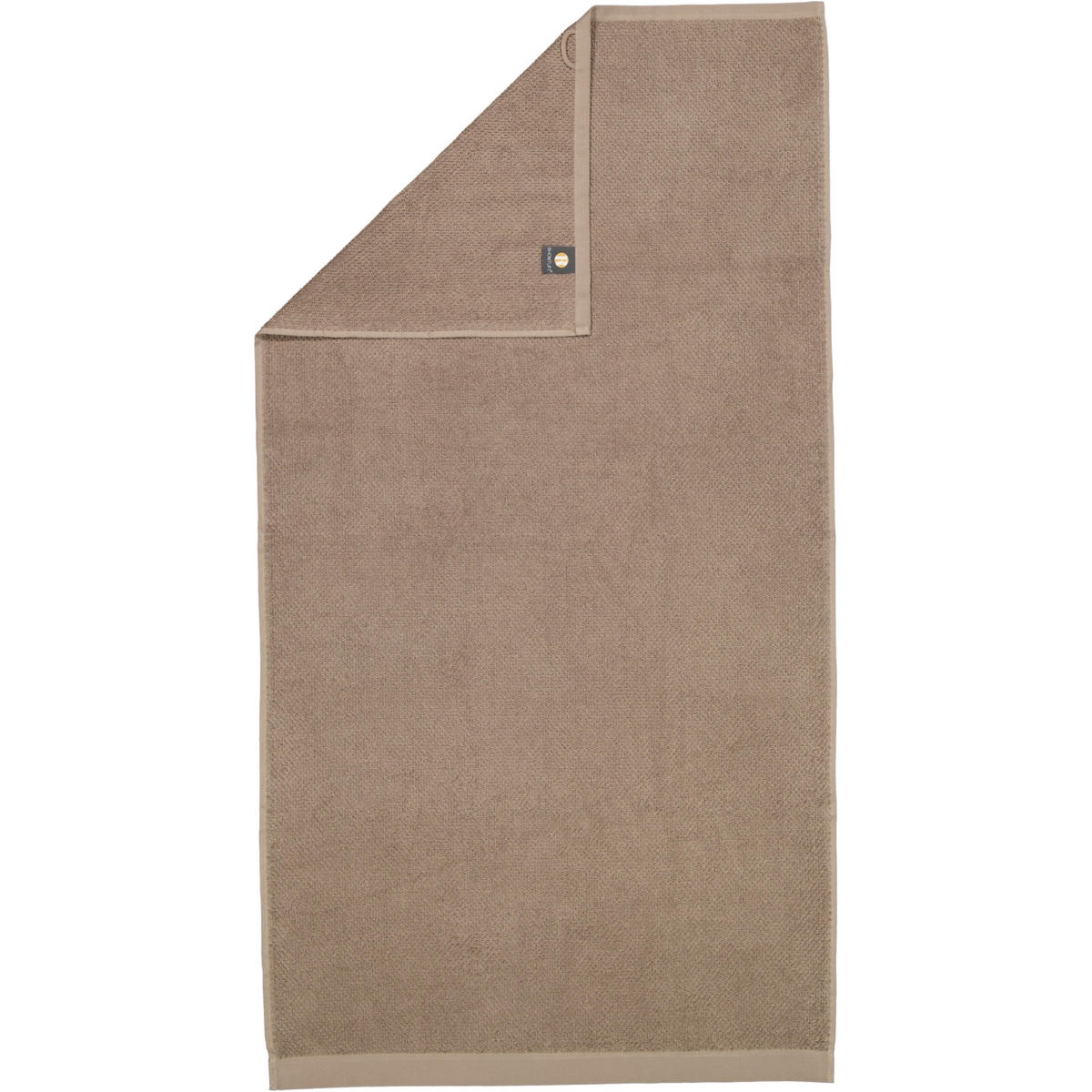 DUSCHTUCH BARONESSE TAUPE - 58 - Taupe, Textil (70/130cm) - Rhomtuft