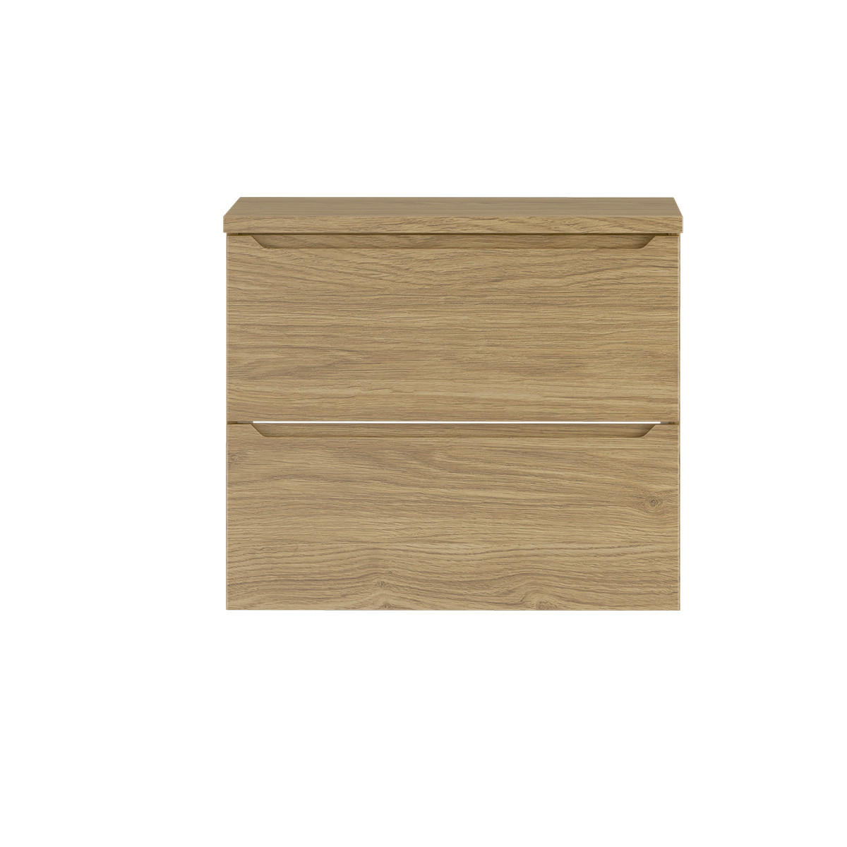 WASCHTISCHUNTERSCHRANK 60.6cm Viggo Holz - Braun, Holzwerkstoff (60.6/52.2/46.5cm) - Petits-meubles