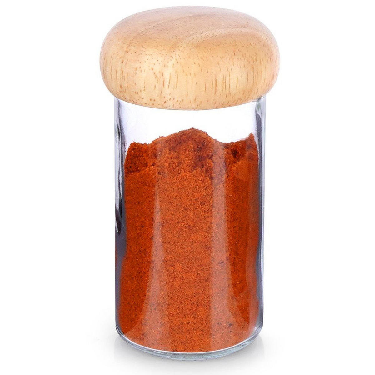 GEWÜRZDOSE Sieb 80 ml Naturfarben - Naturfarben, Glas (4/10/4cm) - Orion 