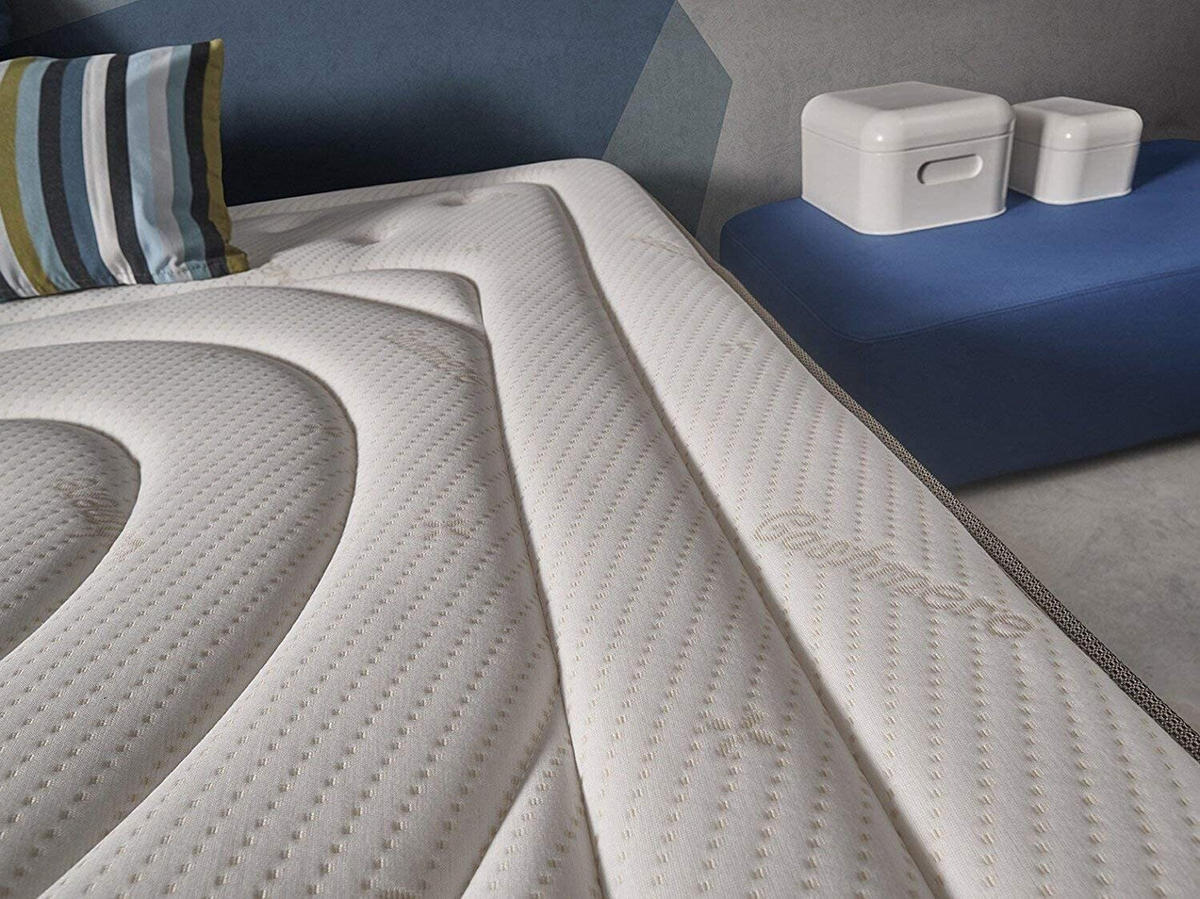 MATRATZE 90x190 Imperial Cashmere - Weiß, Textil (90/190cm) - Simpur