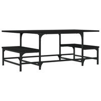 COUCHTISCH Schwarz 100x50,5x40 cm Holzwerkstoff - Schwarz, Holzwerkstoff (100/50.5/40cm) - furnicato