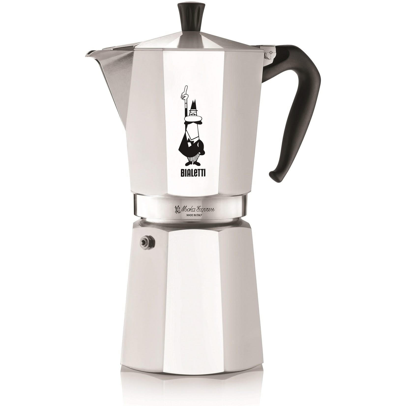PERKOLATOR Percolator Moka Express 12 Tassen - Silberfarben, Metall (2/28/12cm) - Bialetti