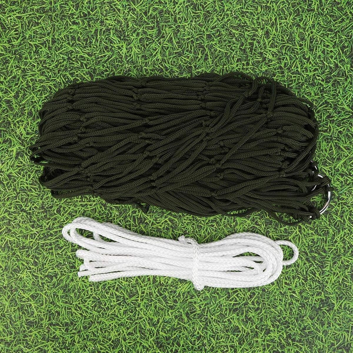 HÄNGEMATTE Netz, Nylon, 250x150cm, Camping - Grün, Textil (250/1/150cm) - Authentics