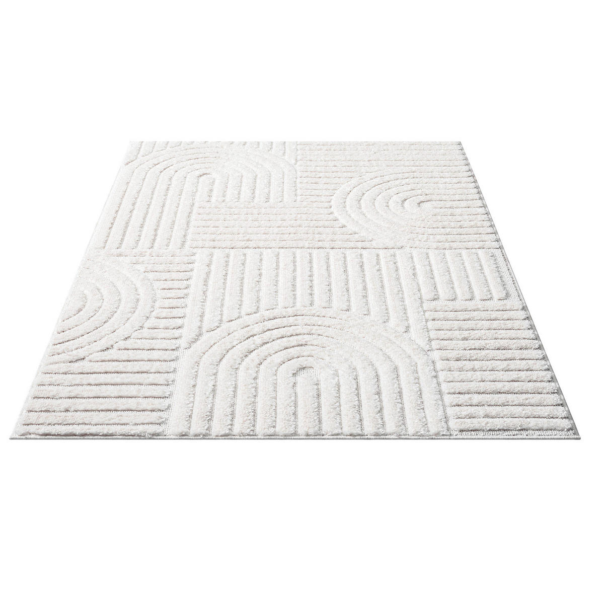 HOCHFLOR-TEPPICH Focus 765 Creme 200x290 cm - Creme, Textil (200/290cm) - carpet city