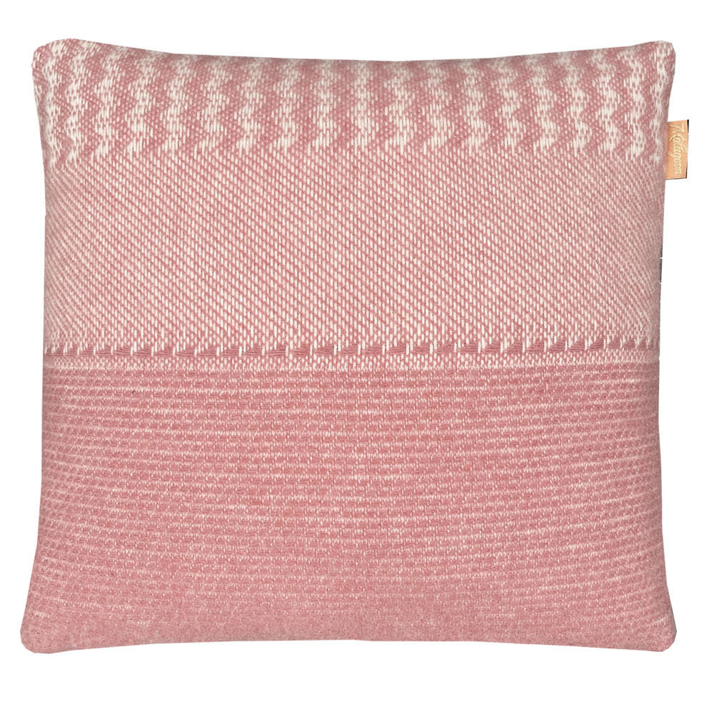 WOLLKISSEN Uptown rosa quadratisch 45x45 - Pink, Textil (45/45/12cm) - Malagoon