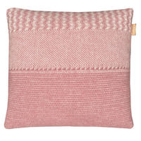 WOLLKISSEN Uptown rosa quadratisch 45x45 - Pink, Textil (45/45/12cm) - Malagoon