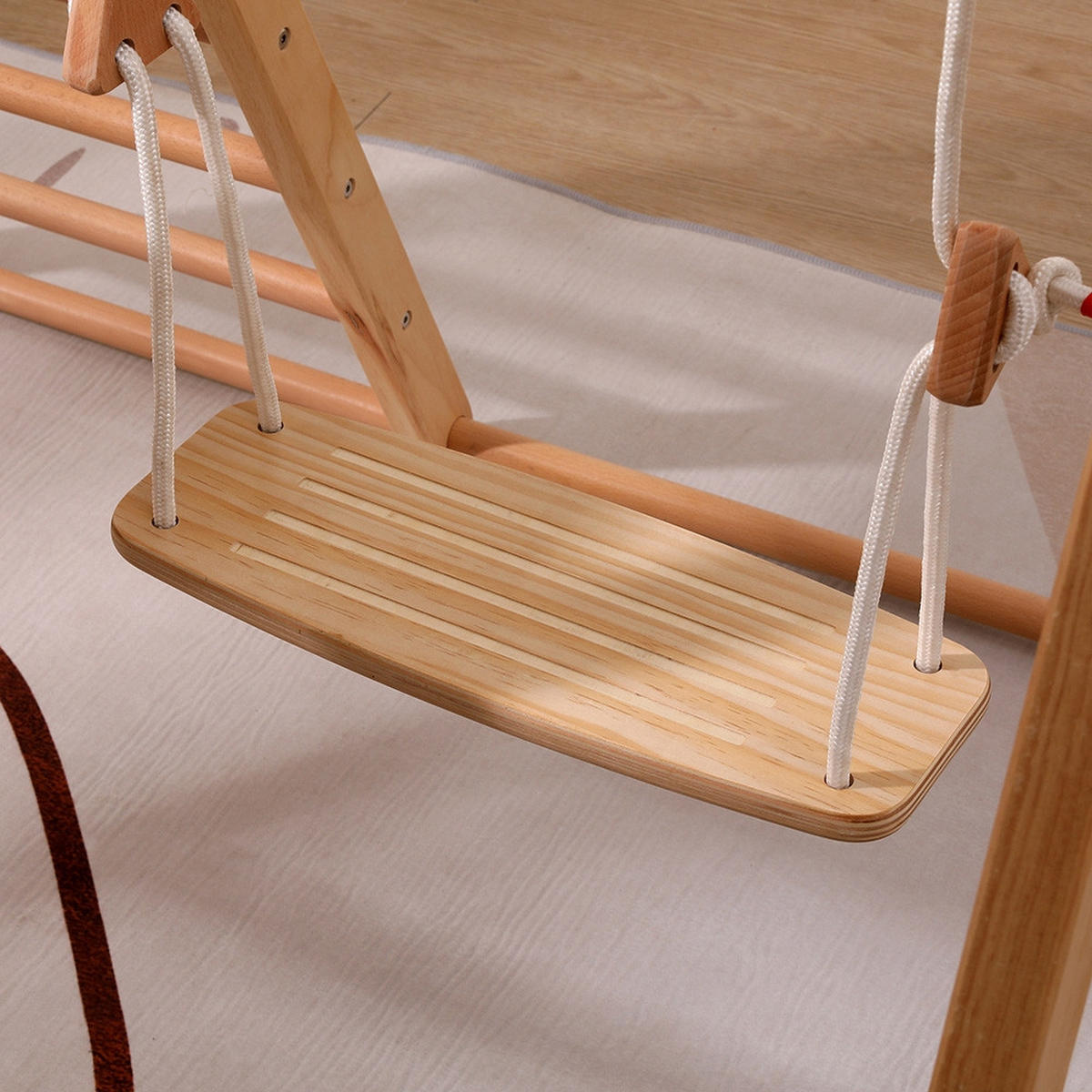 KLETTERGERÜST IDA - Naturfarben, Holz (112/115.5/182cm) - Home Deluxe