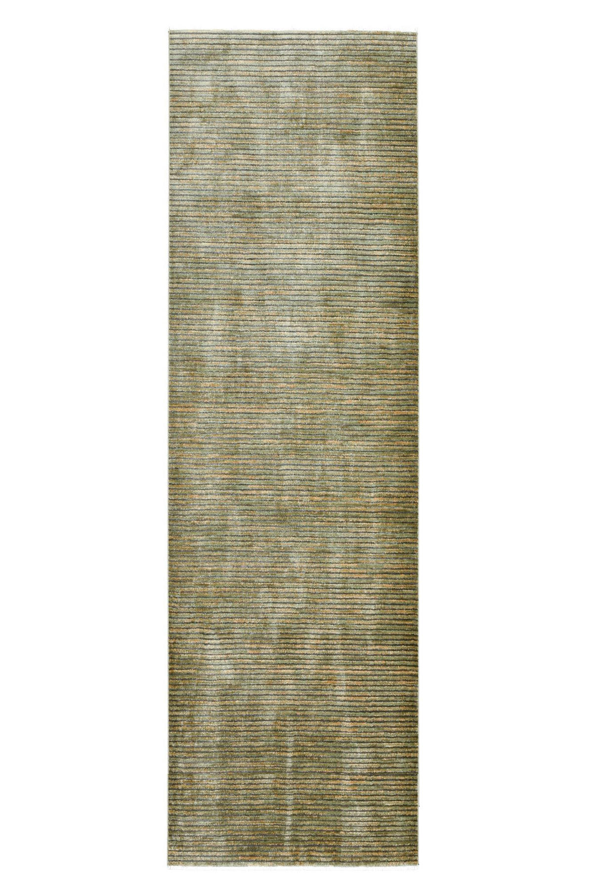 FLACHWEBETEPPICH Corduletta 80x280 cm - Grün, Textil (80/280cm) - Gino Falcone