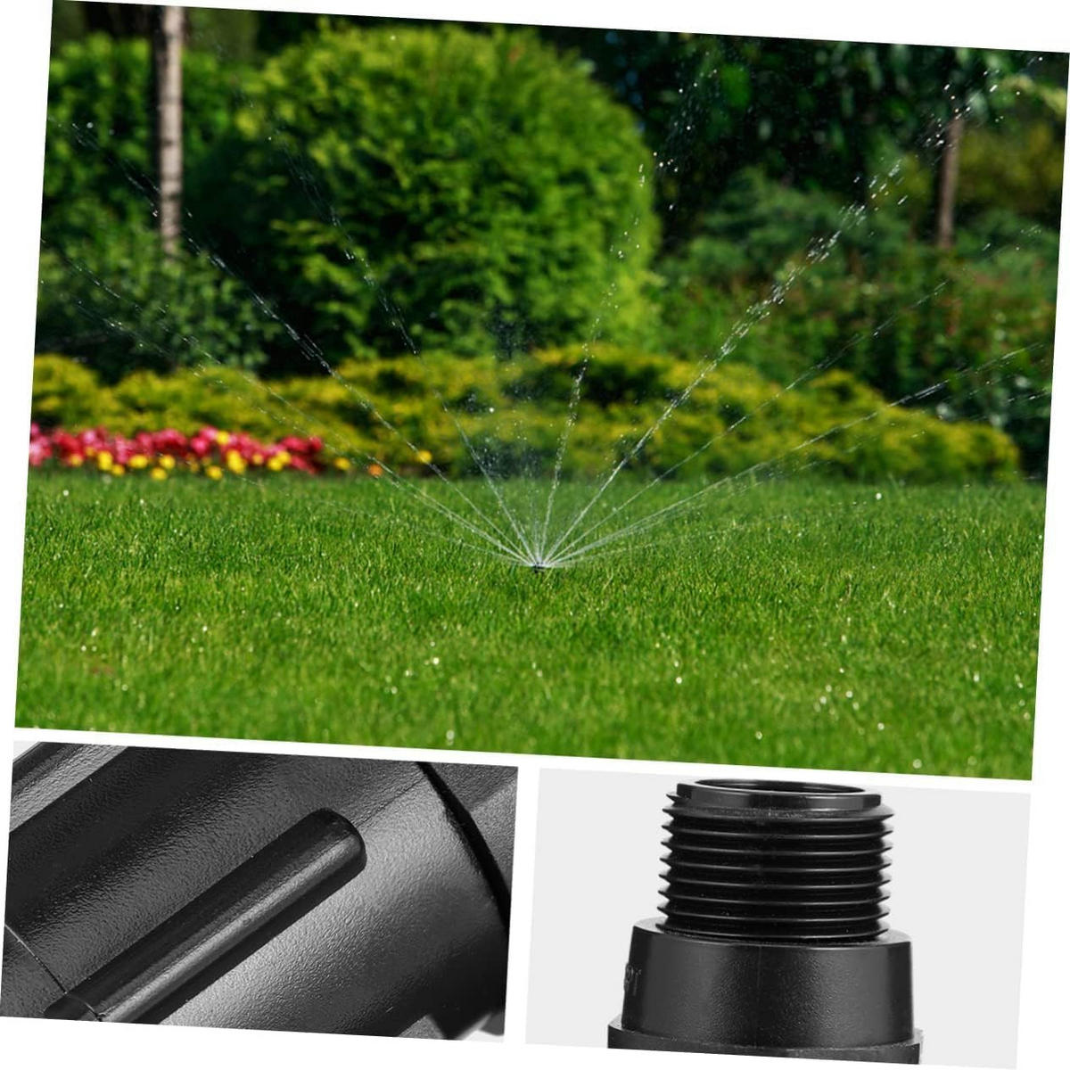BEWÄSSERUNGSREGLER Druckminderer 30 PSI G3/4 - Schwarz, Kunststoff (1/1/1cm) - Weltevree