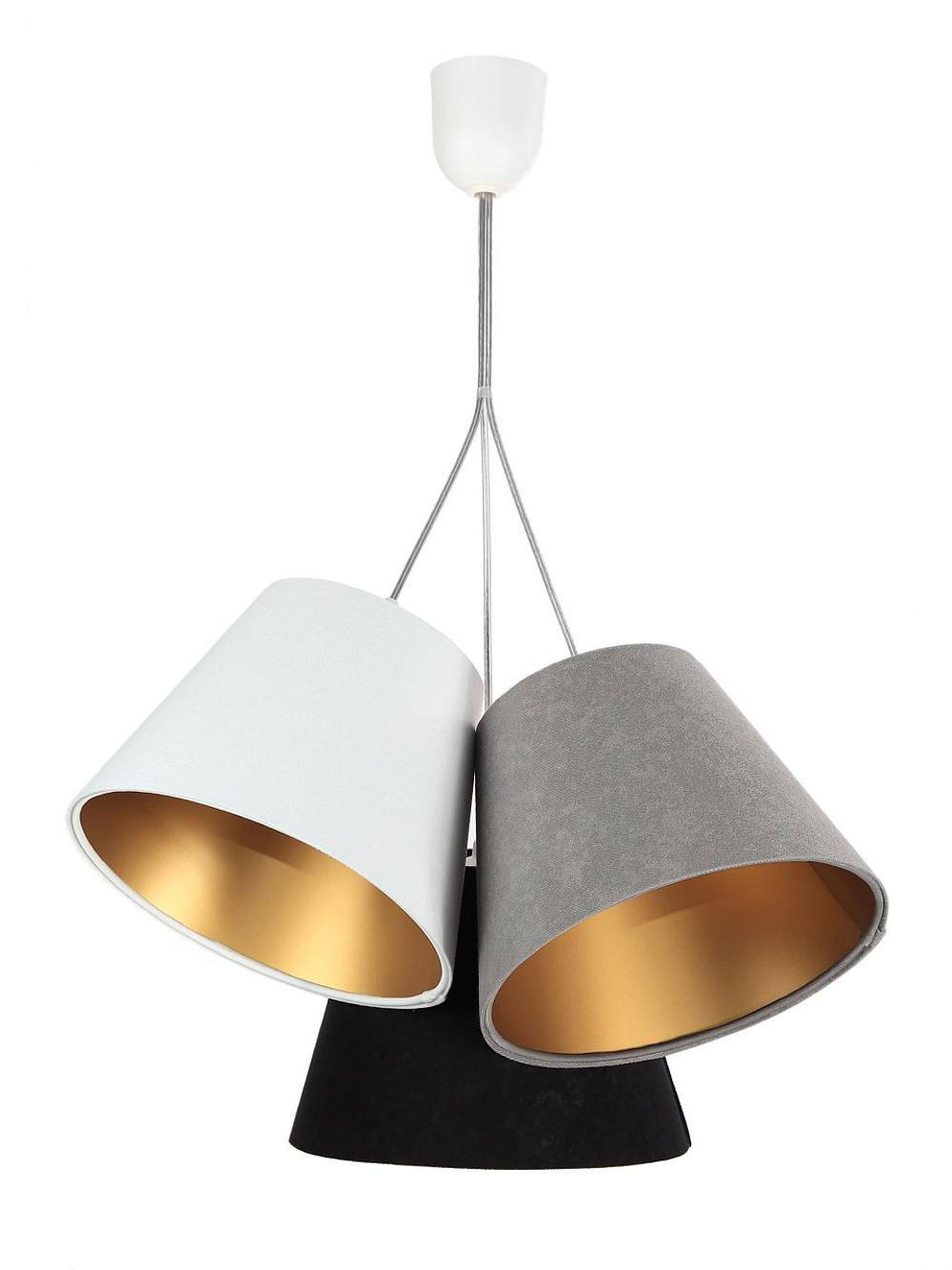 HÄNGELEUCHTE Gold 26/19 cm - Goldfarben, Kunststoff (26/0.8/19cm) - ONZENO