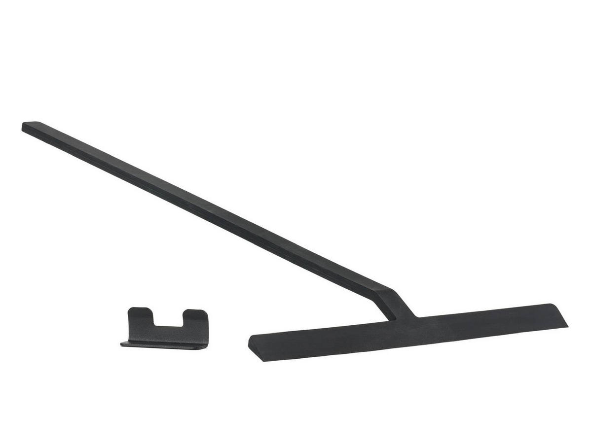 DUSCHABZIEHER Rim 30 cm - Schwarz, Metall (30/52/3cm) - Zone Denmark