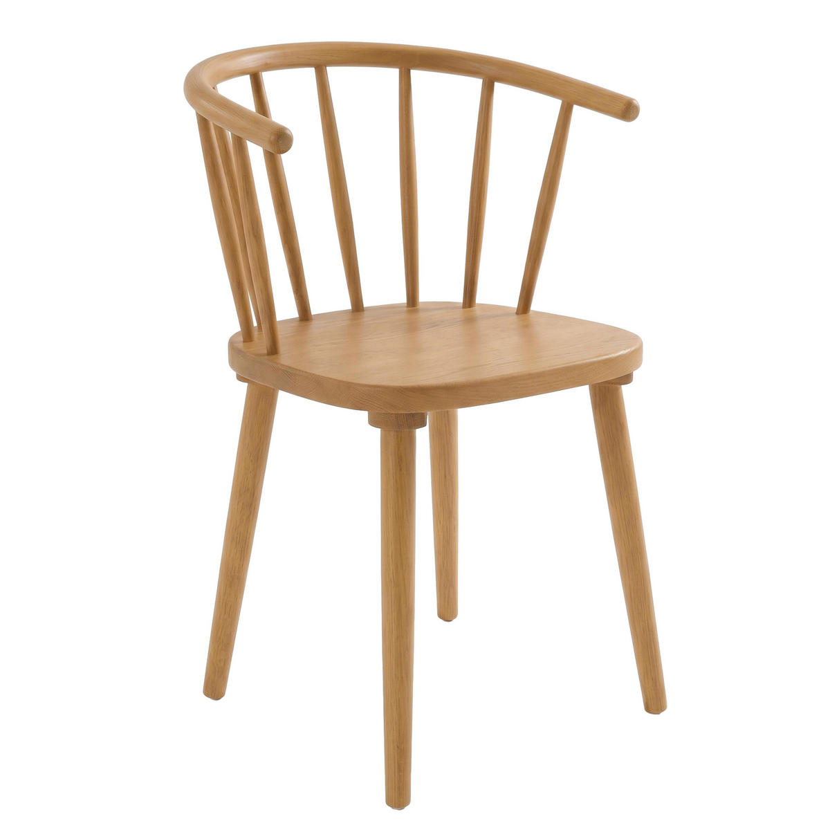 STÜHLE 2-tlg., Beigefarbe - Beige, Holz (44/76/42cm) - Oviala