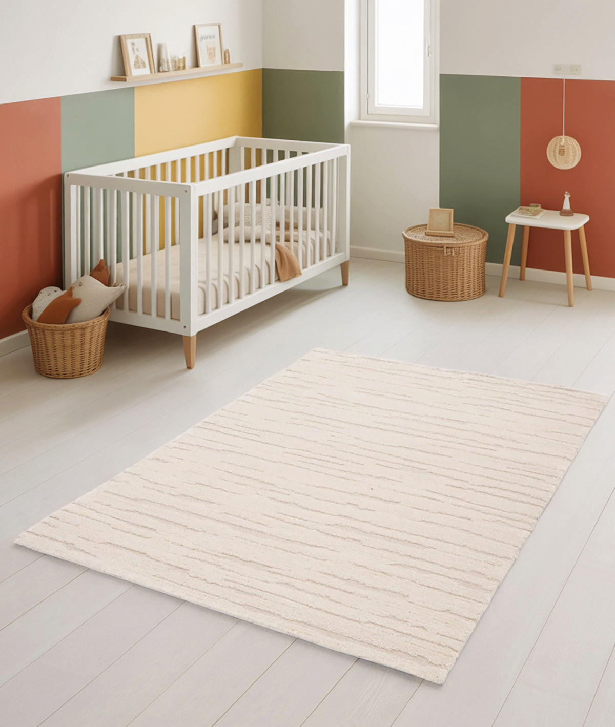 TEPPICH mit sehr weichem Relief-Effekt beige - Beige, Textil (120/170cm) - AFK Living