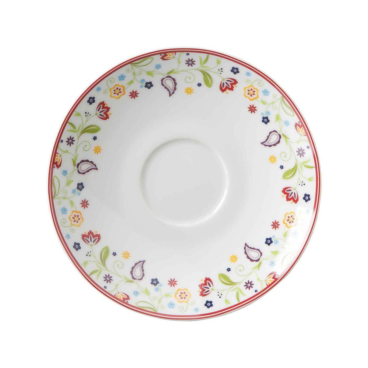 KAFFEESERVICE Doppio bunt 18-tlg. - Multicolor, Keramik (2/2/2cm) - Ritzenhoff Breker