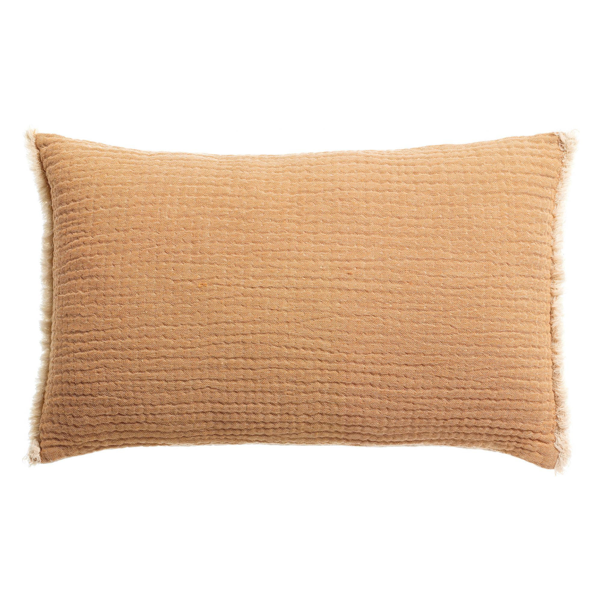 KISSEN Emilio karamell 30 x 50 cm - Hellbraun, Textil (30/50cm) - Vivaraise