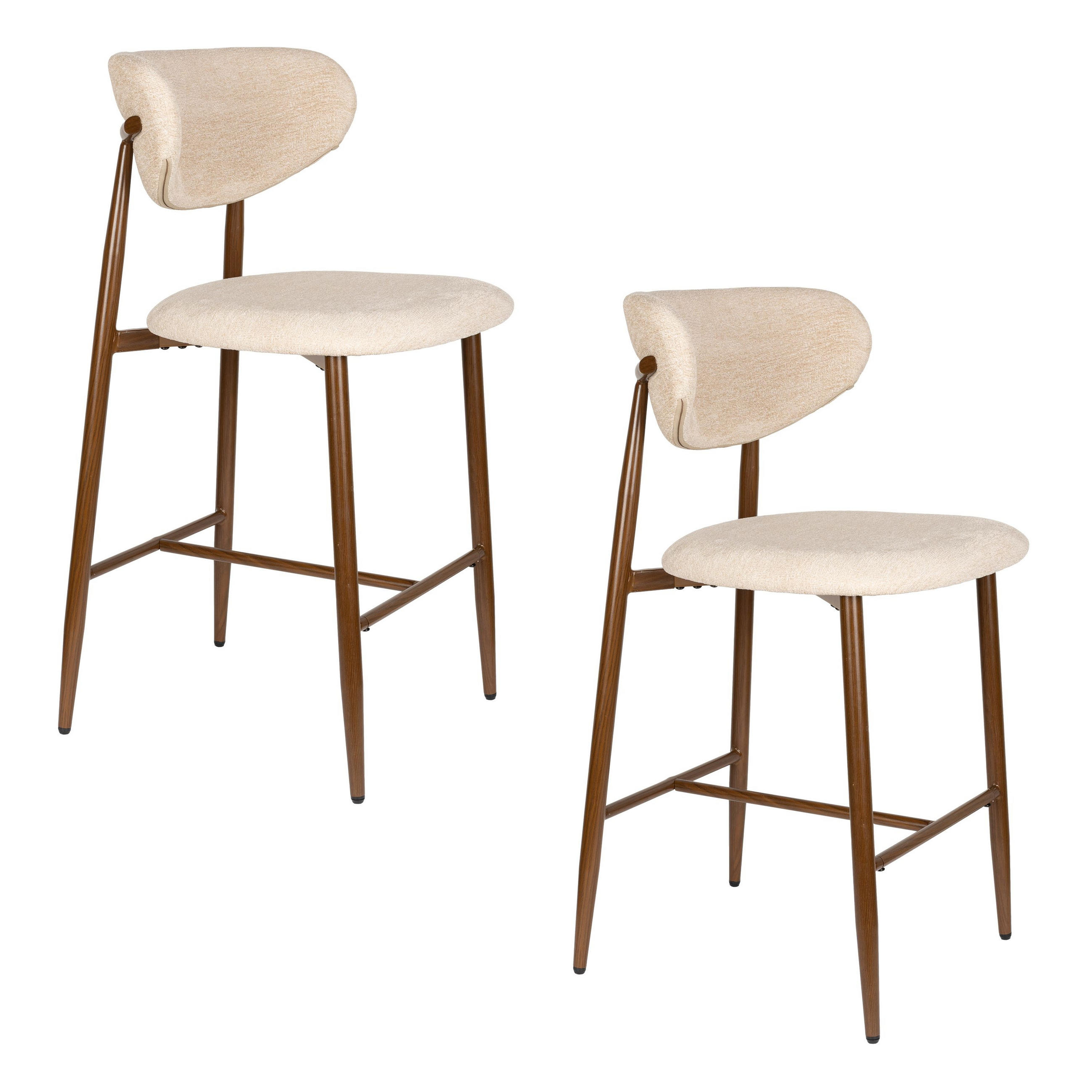 Housecraft Living Barhocker Beige 52x98x55 cm