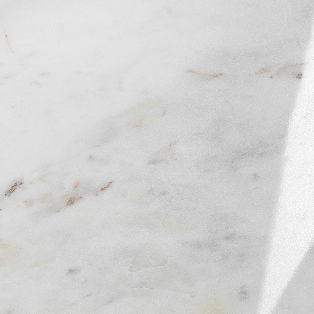 BEISTELLTISCH Weiß Tyrell - Schwarz/Weiß, Keramik (40/40/45cm) - Beliani