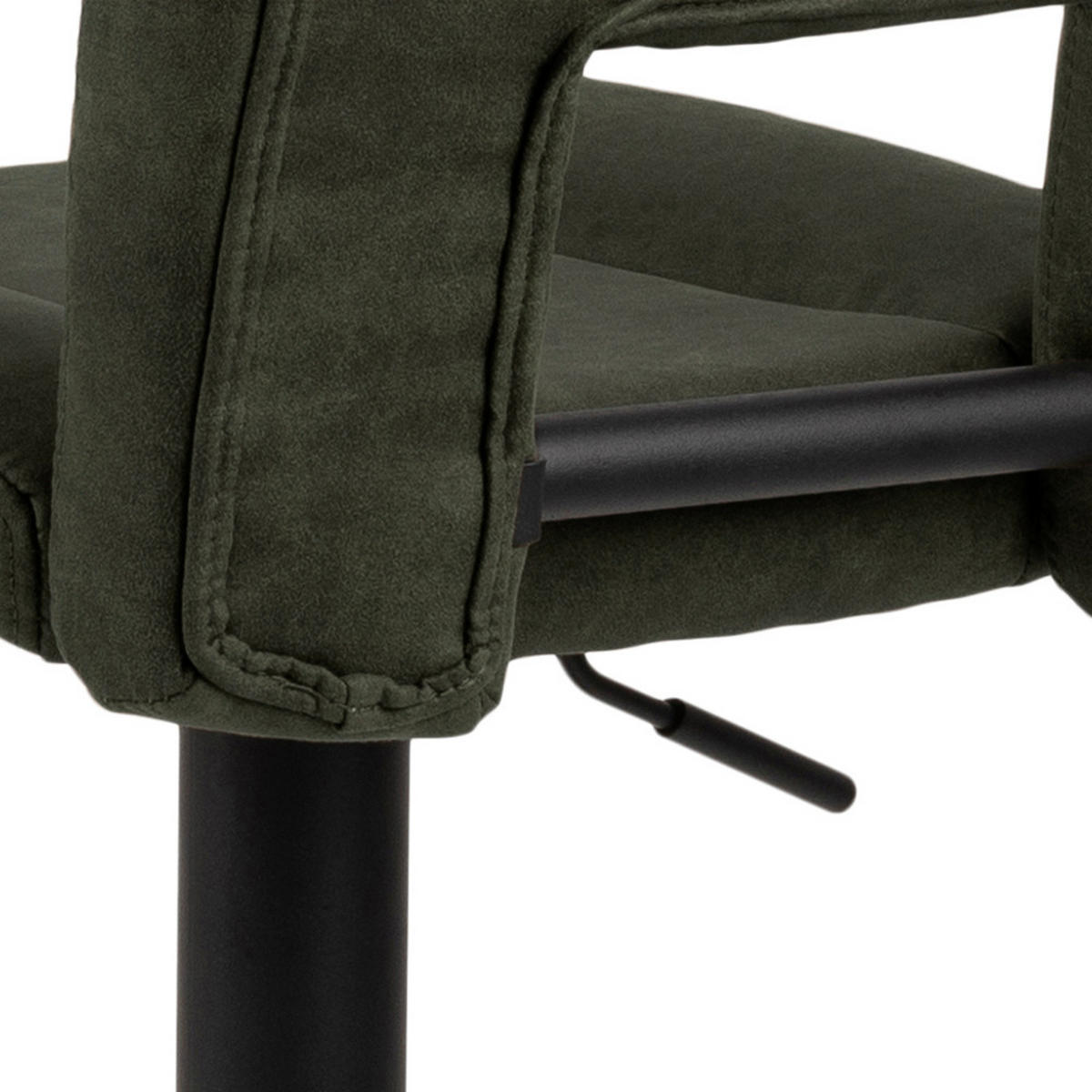 BARHOCKER, Syra, Stühle Grün, Stoff, 42 x 52 x 115 cm, 2-teilig - Grün, Textil/Metall (42/115/52cm) - ebuy24