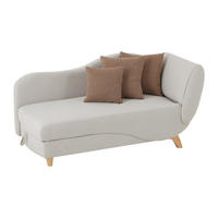 RECAMIERE mit Schlaffunktion - 1 -Sitzer - Polyester - beige - PENELOPE - Beige, Textil (160/81/80cm) - Vente-Unique