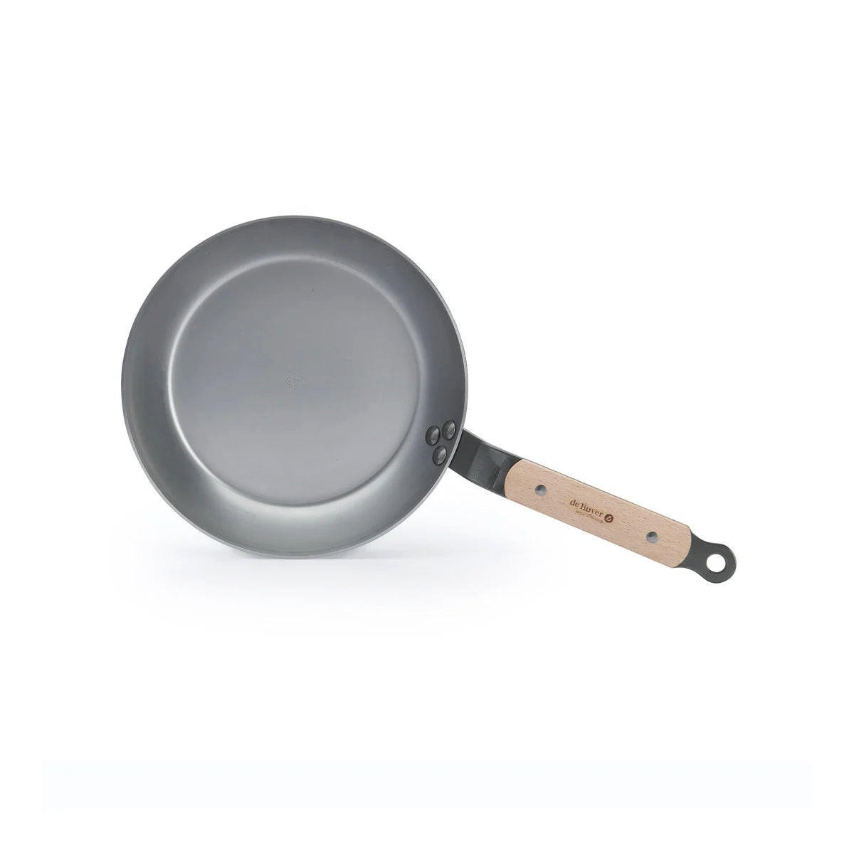 BRATPFANNE Bois 24 cm - Silberfarben, Metall (24cm) - De Buyer