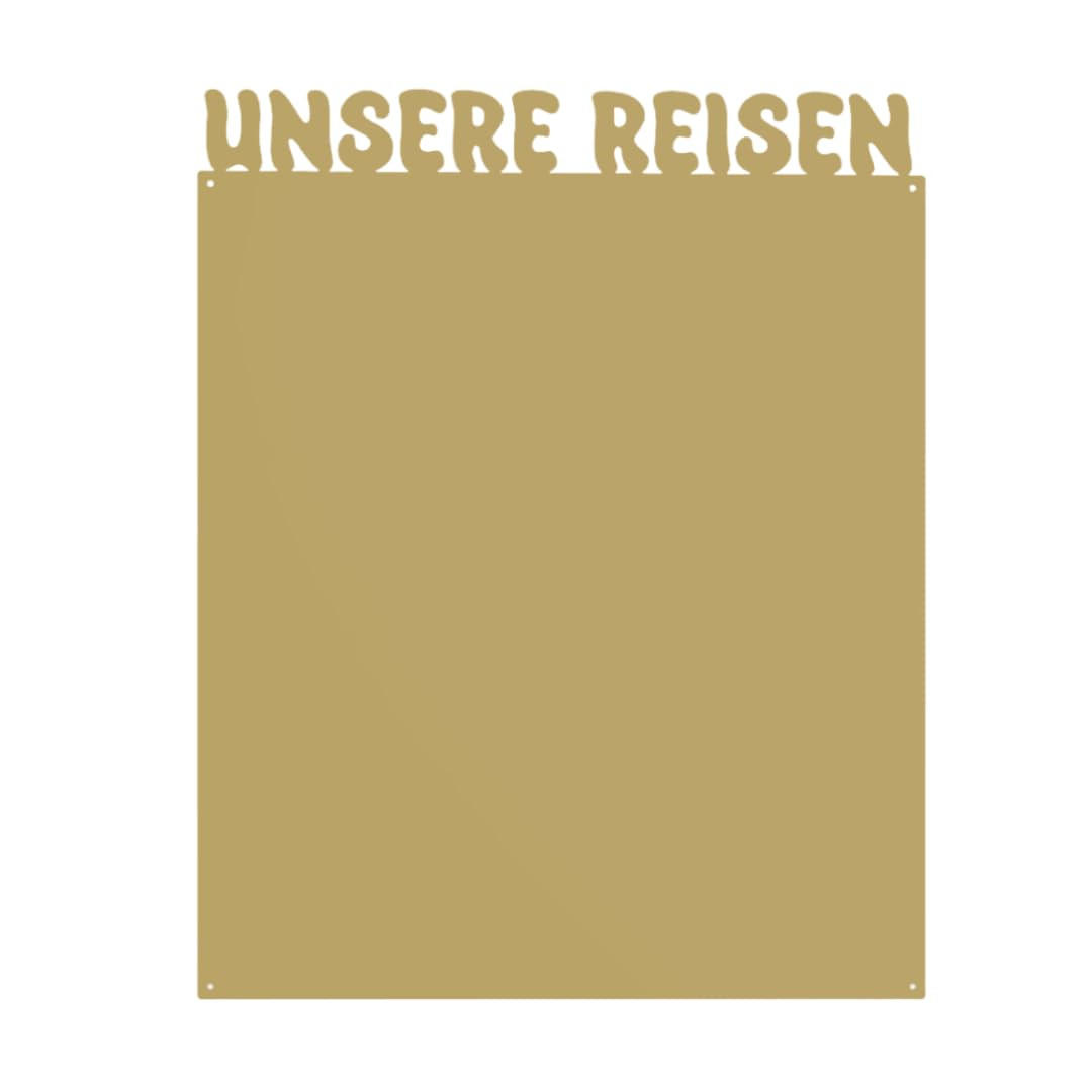 Anwicar Magnettafel Gold 80x100x0.7 cm
