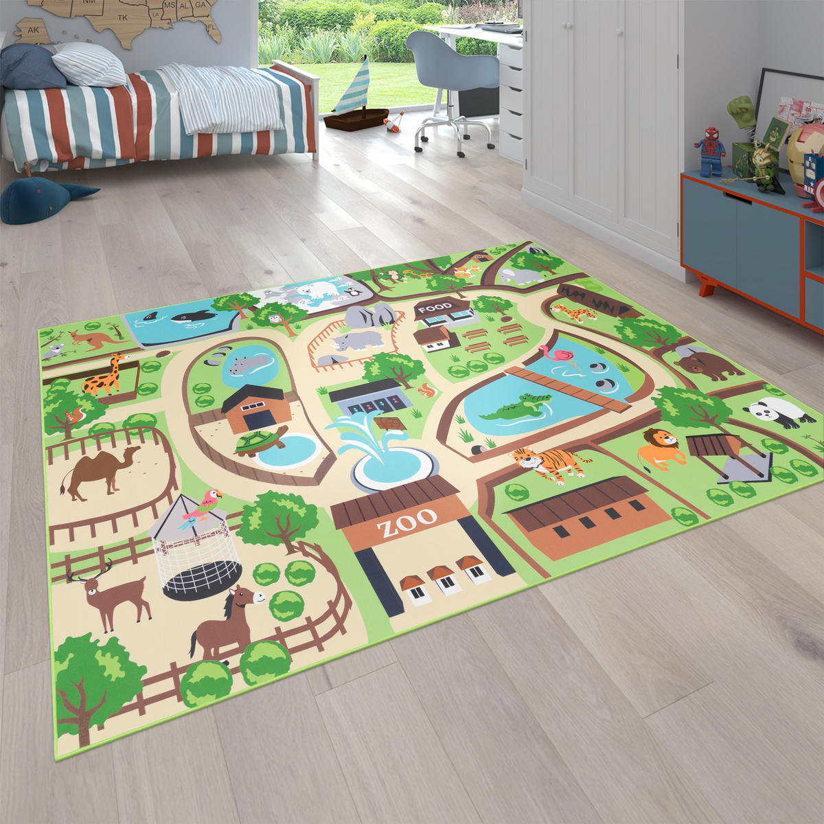 KINDERTEPPICH 100/200 cm Bino 563 - Beige, Textil (100/200cm) - Paco Home