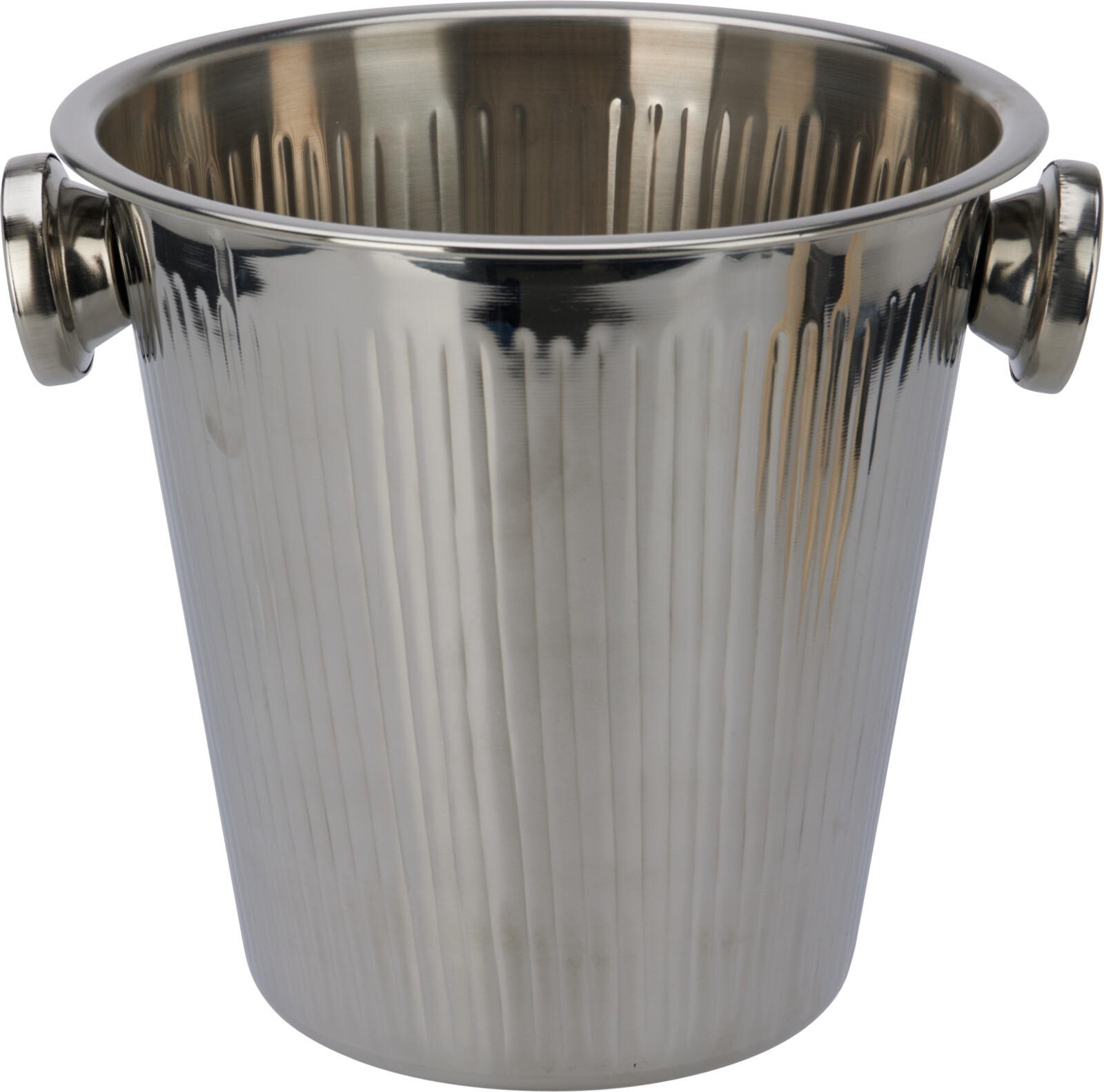 FLASCHENKÜHLER Basic Silber 24/21/21 cm Metall - Silberfarben, Metall (24/21cm) - Mondex
