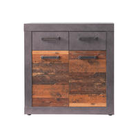 KOMMODE Grau - Grau, Holzwerkstoff (82/86/37cm) - ebuy24