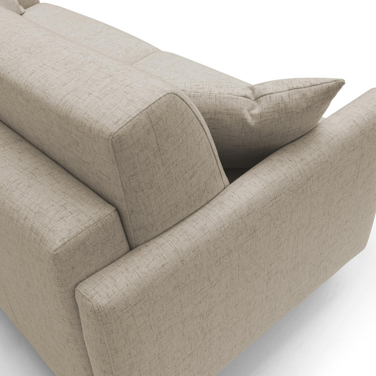 SCHLAFSOFA Edgar - Beige, Textil (180/94/97cm) - Divani.store