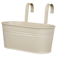 HÄNGETOPF Zinc - Beige, Metall (14cm) - Butlers
