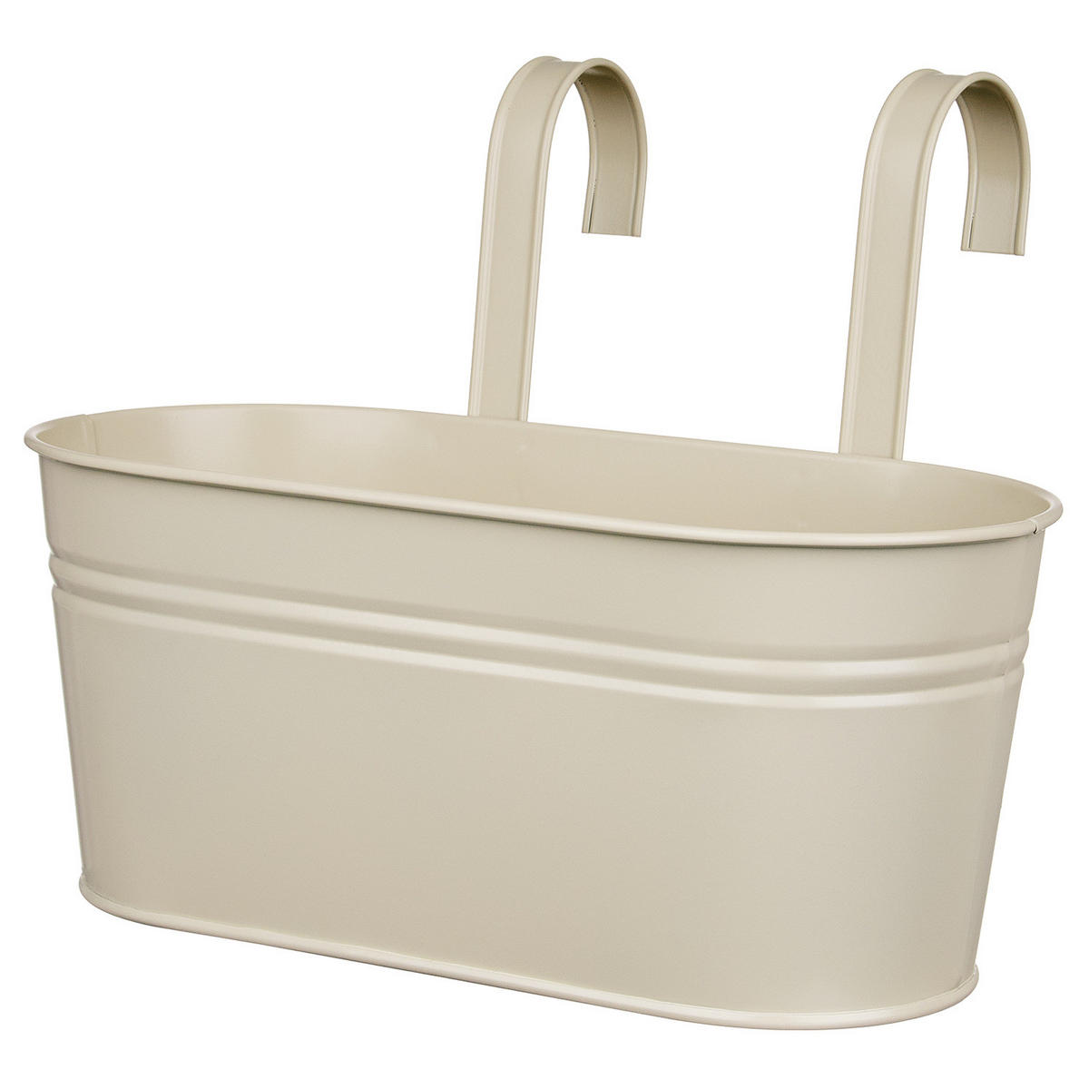 HÄNGETOPF Zinc - Beige, Metall (14cm) - Butlers