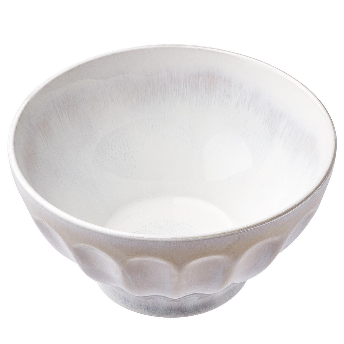 SCHÜSSEL Bergamo - Weiß, Keramik (16/16/9cm) - Butlers