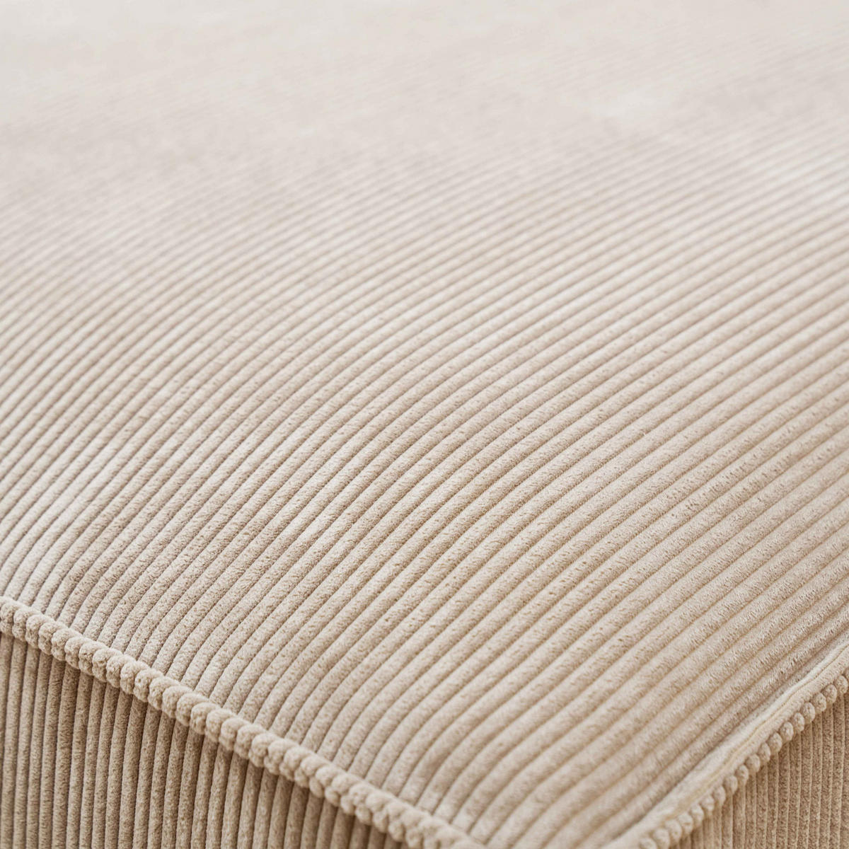 SOFA 3-Sitzer, Weiß - Weiß, Textil (160/247cm) - Oviala