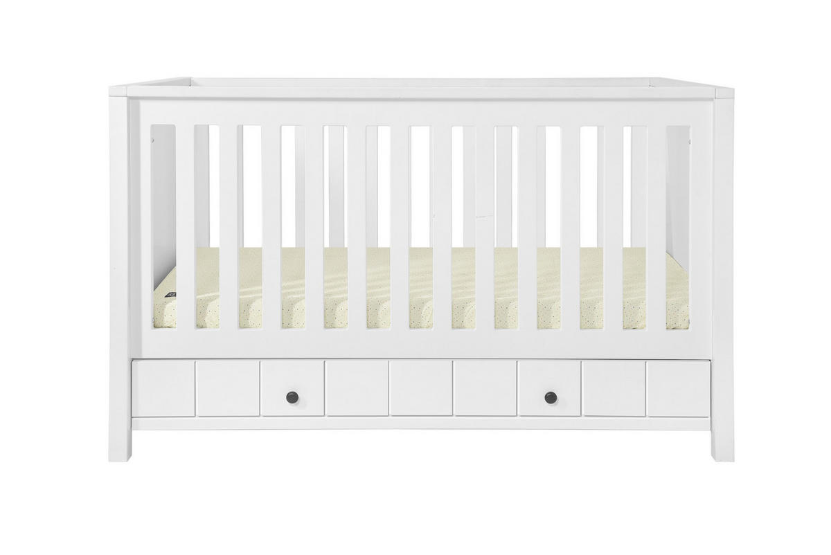 GITTERBETT Allpin 140/70 - Weiß, Holzwerkstoff (70/140cm) - RAUMHIRSCH FURNITURE