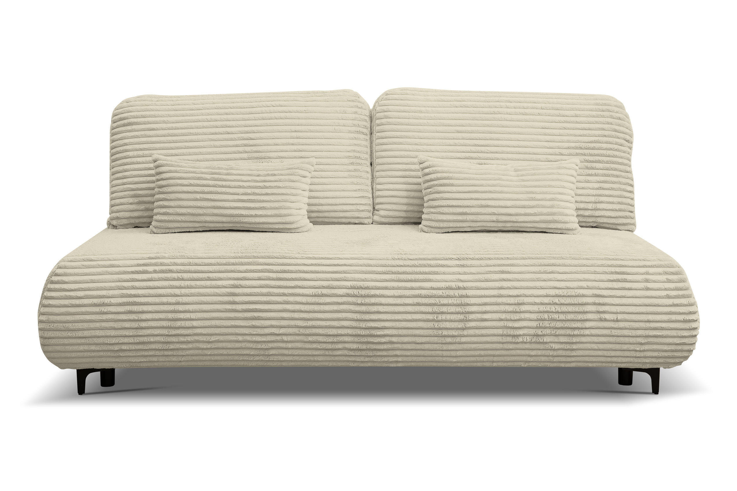 Thumbnail - Venasi Möbel Schlafsofa, Beige, Textil, 3-Sitzer, L-Form, 205x90 cm, Wohnzimmer, Sofas & Couches, Wohnlandschaften, Ecks...
